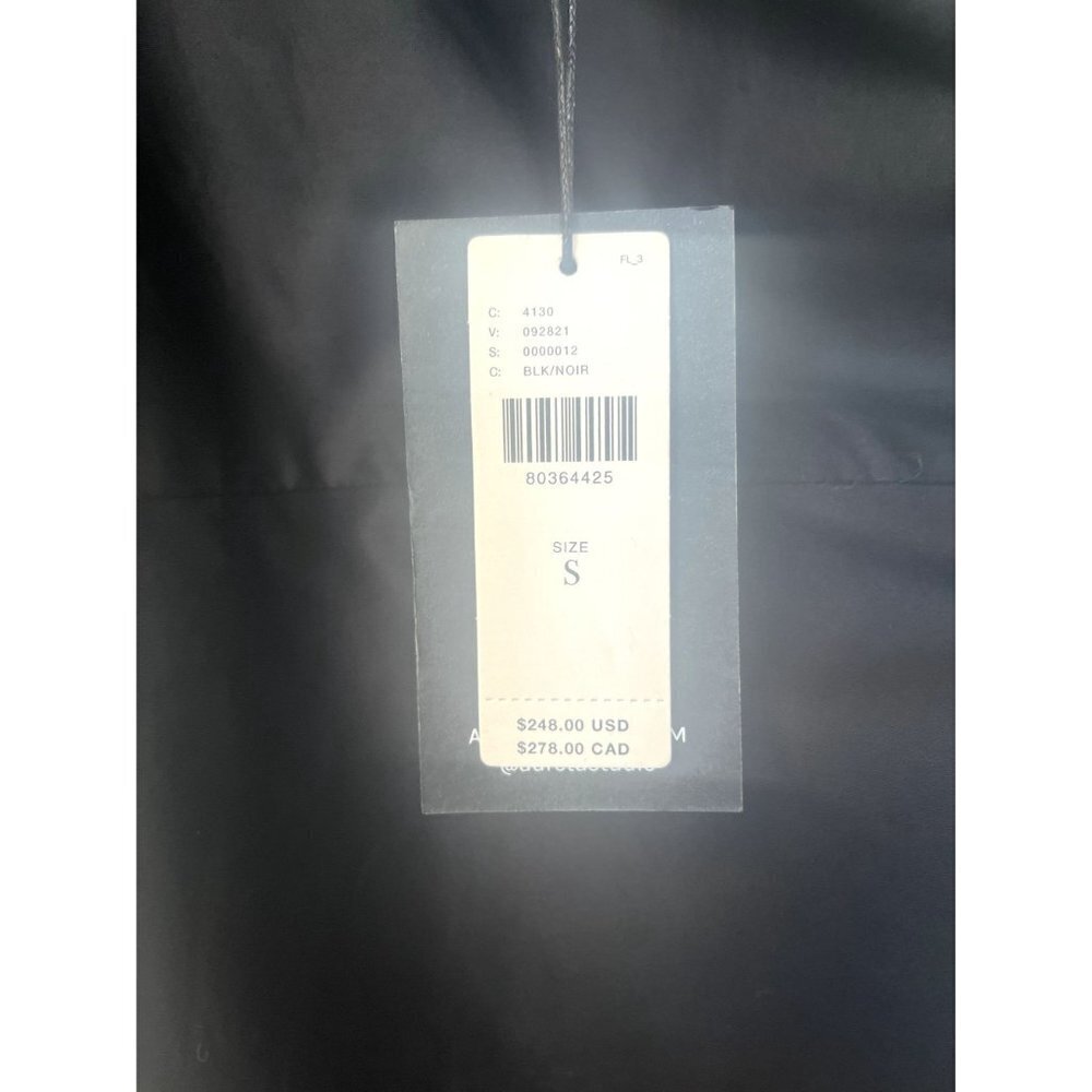 NWT Anthropologie Aureta Studio Black Evening Dress S - Picture 9 of 14